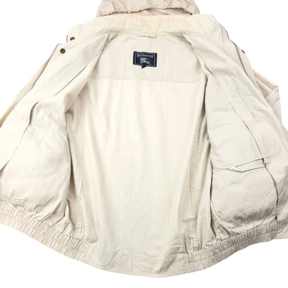 Vintage 90s Burberry Zip Up Jacket Size M