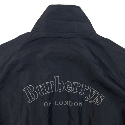 Vintage 90s Burberry Embroidered Zip Up Jacket Size XL