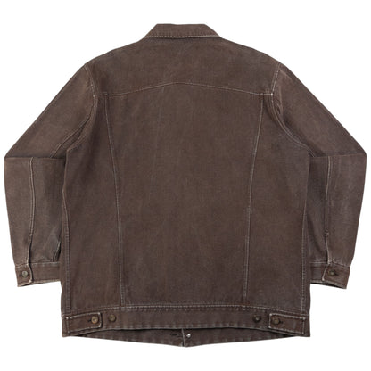 Vintage Yohji Yamamoto A.A.R Button Up Denim Jacket Size XL