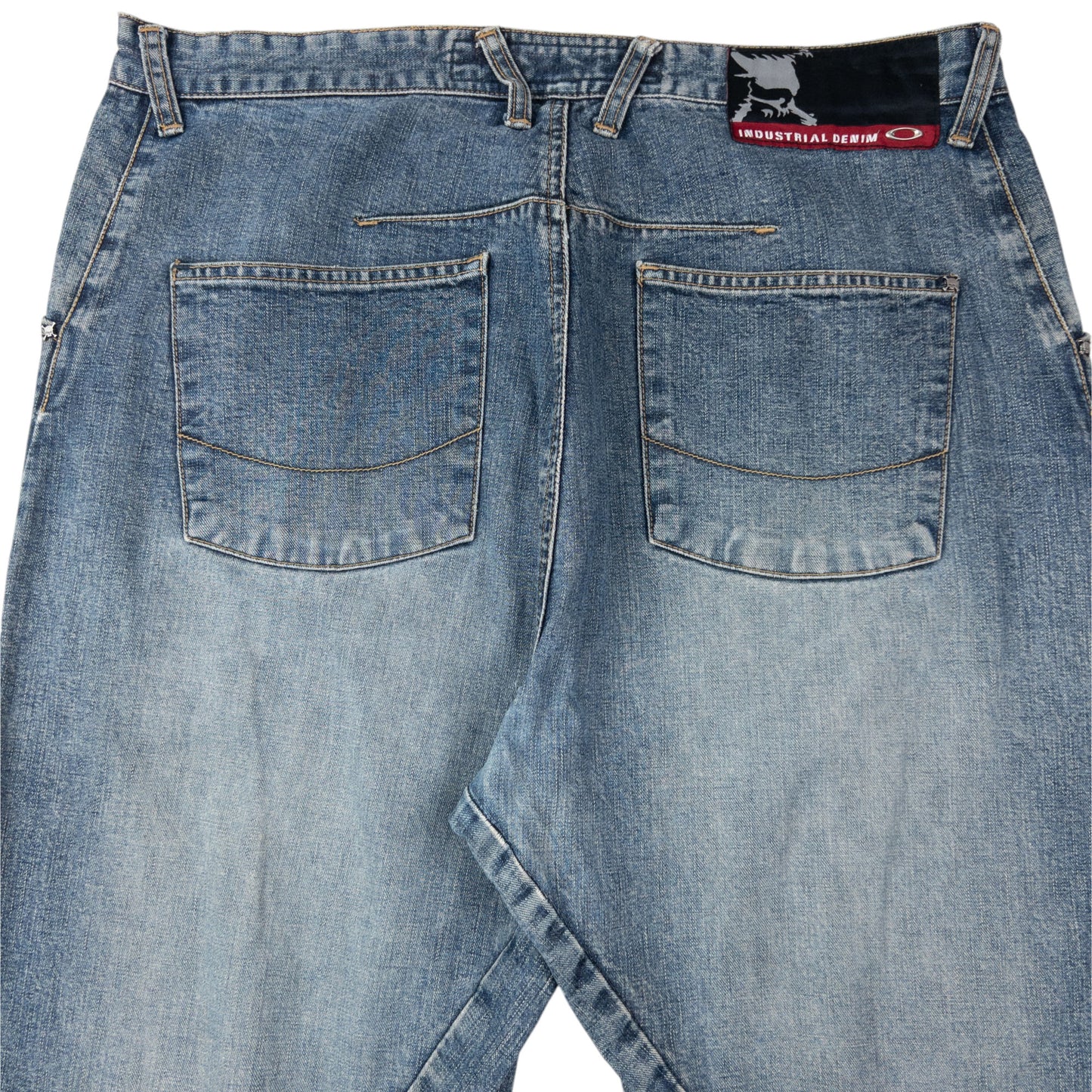 Vintage 2000s Oakley Industrial Denim Jeans Size W36