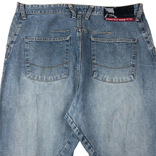 Vintage 2000s Oakley Industrial Denim Jeans Size W36