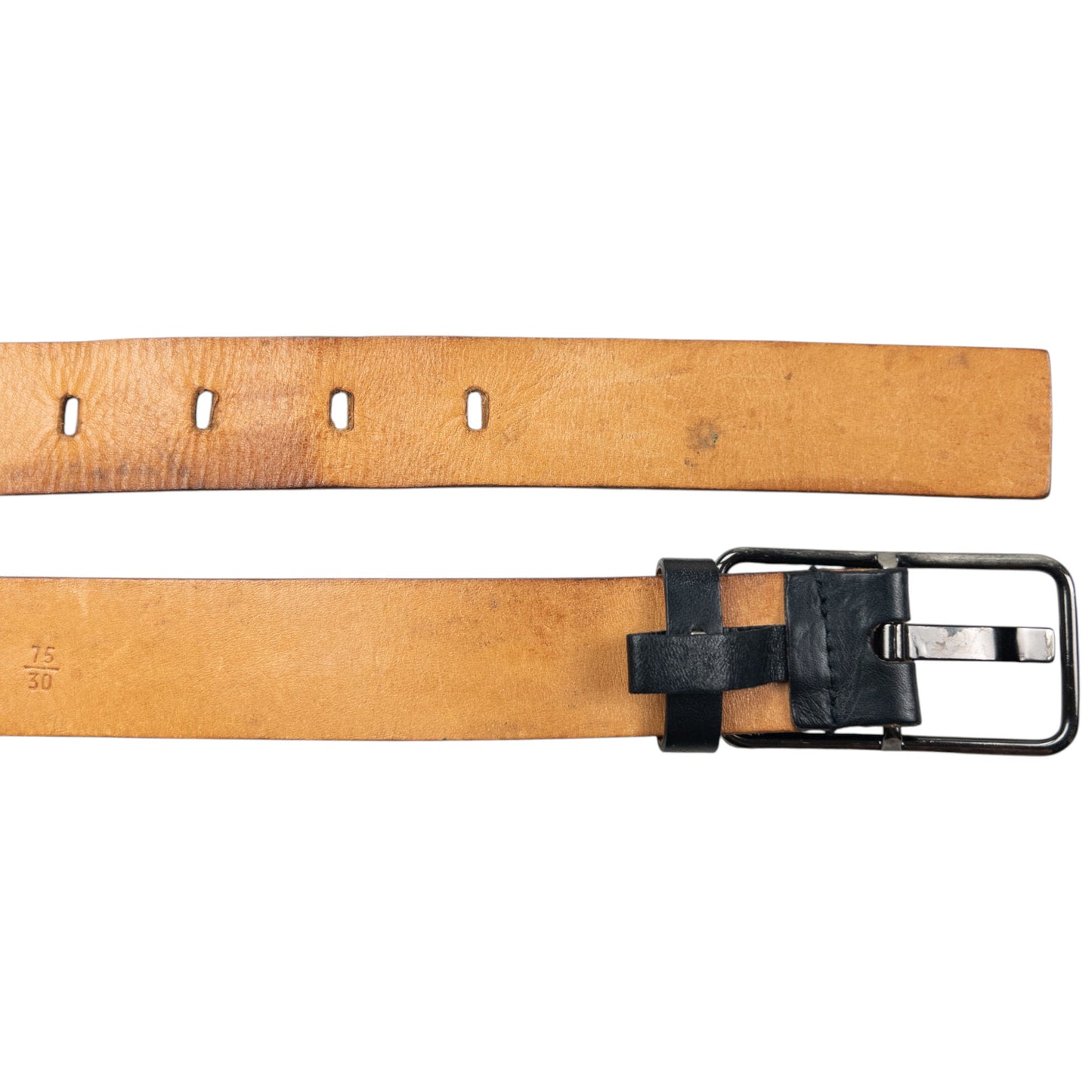 Vintage 2000s Miu Miu Leather Belt Size M
