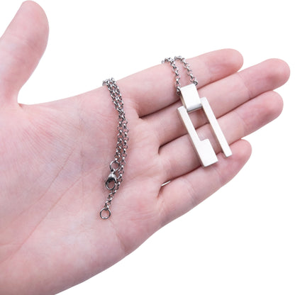 Vintage Gucci Silver Pendent Necklace