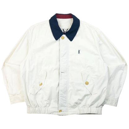 Vintage 90s YSL Yves Saint Laurent Harrington Jacket Size M