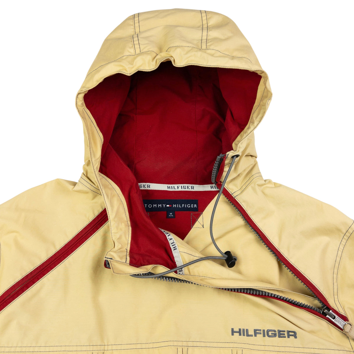 Vintage 2000s Tommy Hilfiger Q Zip Cargo Jacket Size L