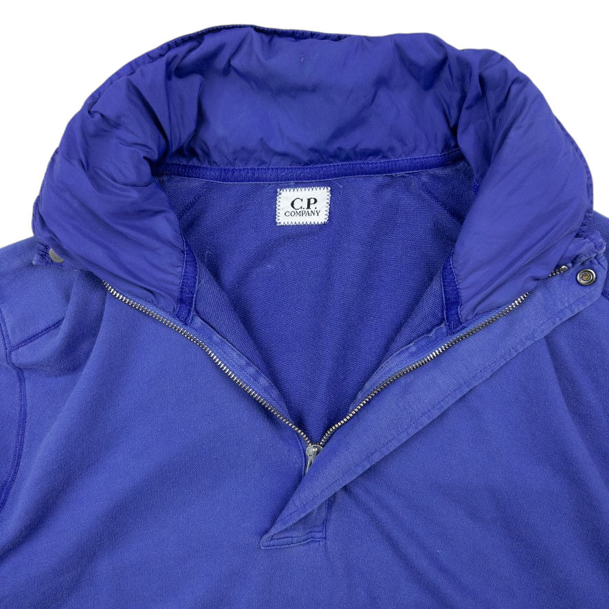 Vintage CP Company Q Zip Hoodie Size S