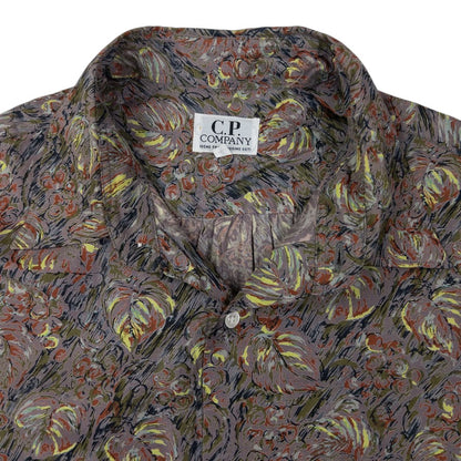 Vintage CP Company Tropical Long Sleeve Button Up Shirt Size L