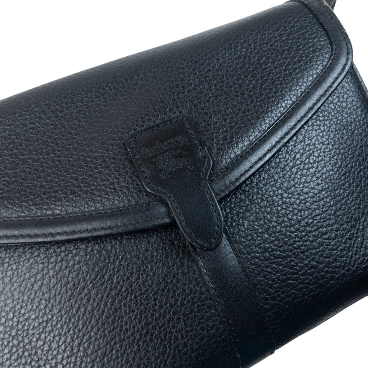 Vintage 90s Burberry Leather Crossbody Bag
