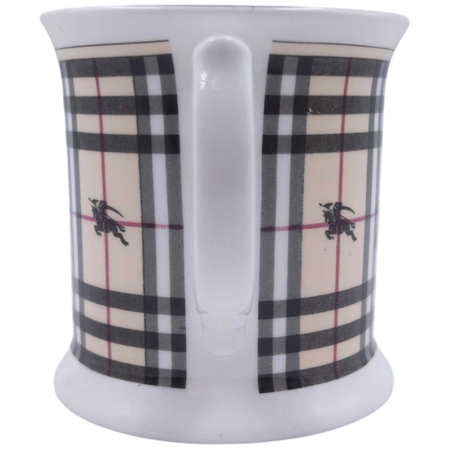 Vintage Burberry Nova Check Fine China Mug