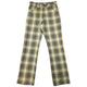 Vintage Levi's Sta Prest Big E Checkered Trousers Size W26