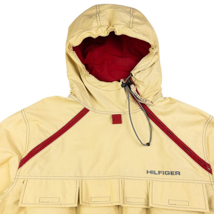 Vintage 2000s Tommy Hilfiger Q Zip Cargo Jacket Size L