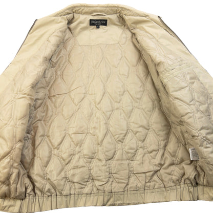 Vintage 2000s YSL Yves Saint Laurent Padded Zip Up Jacket Size L