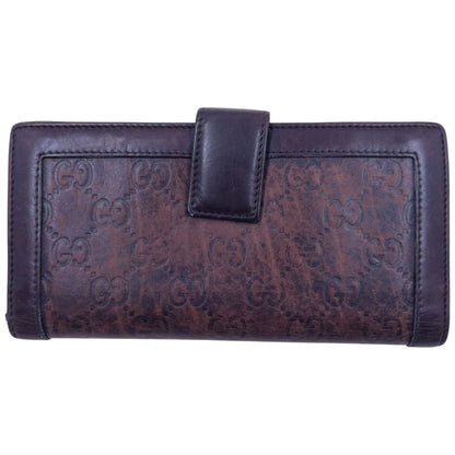 Vintage 2000s Gucci Monogram Leather Purse