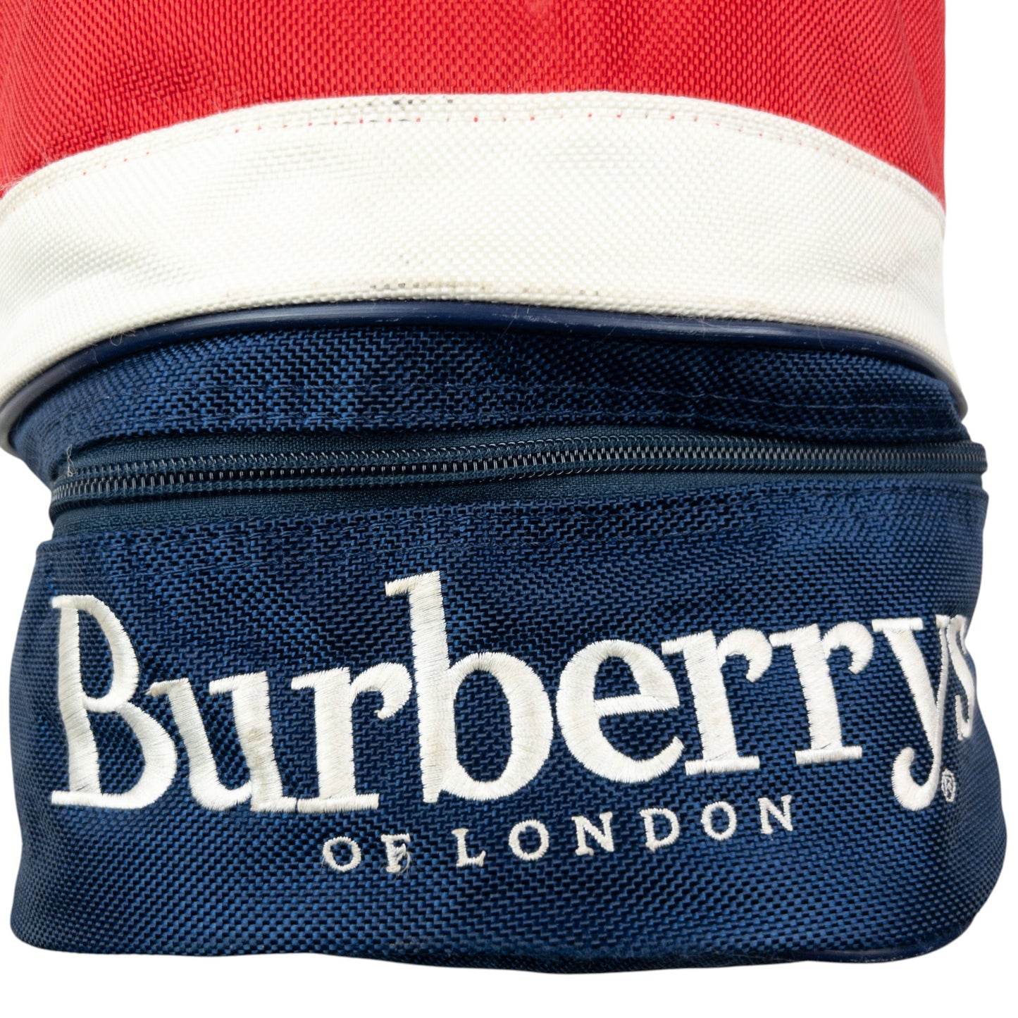 Vintage 80s Burberry Drawstring Bag