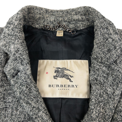 Vintage Burberry Wool Jacket Womens Size M
