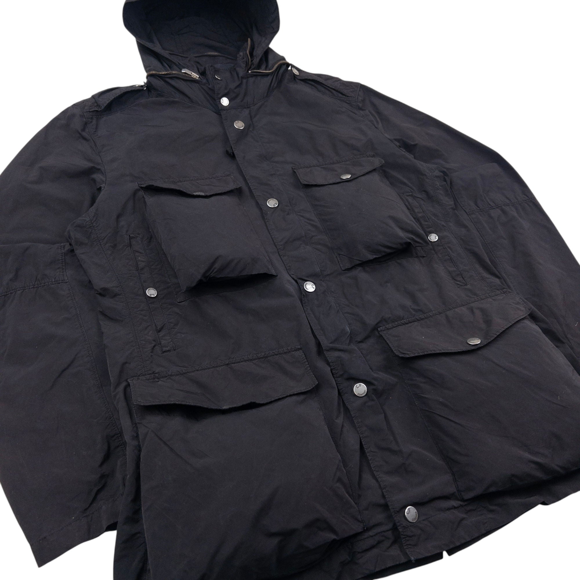 Vintage 2007 CP Company Multi Pocket Cargo Jacket Size XL