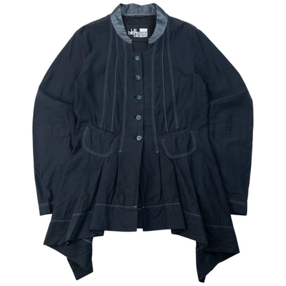 Vintage Marithe + Francois Girbaud Pleated Jacket Womens Size L