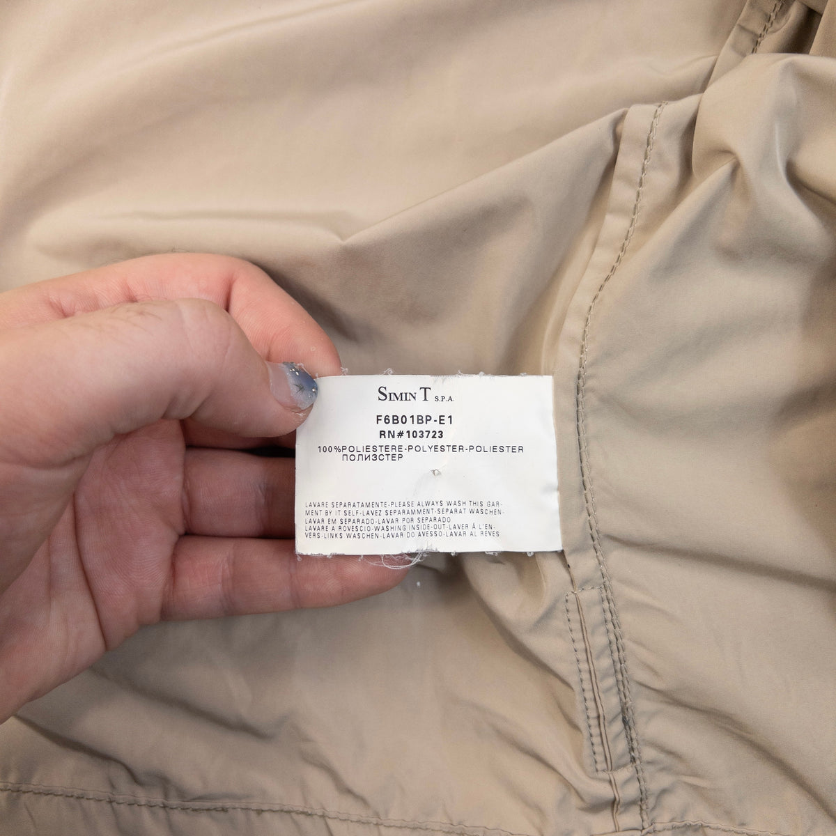 Vintage 2000s Armani Lightweight Zip Up Jacket Size S
