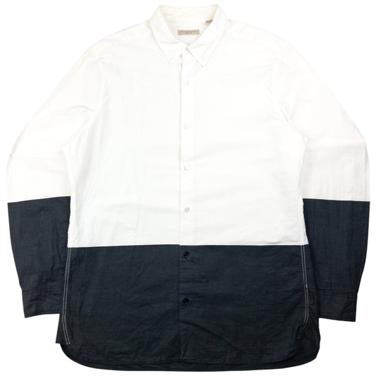 Vintage Burberry Brit Long Sleeve Button Up Shirt Size M