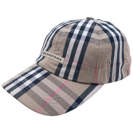 Vintage Burberry Nova Check Hat