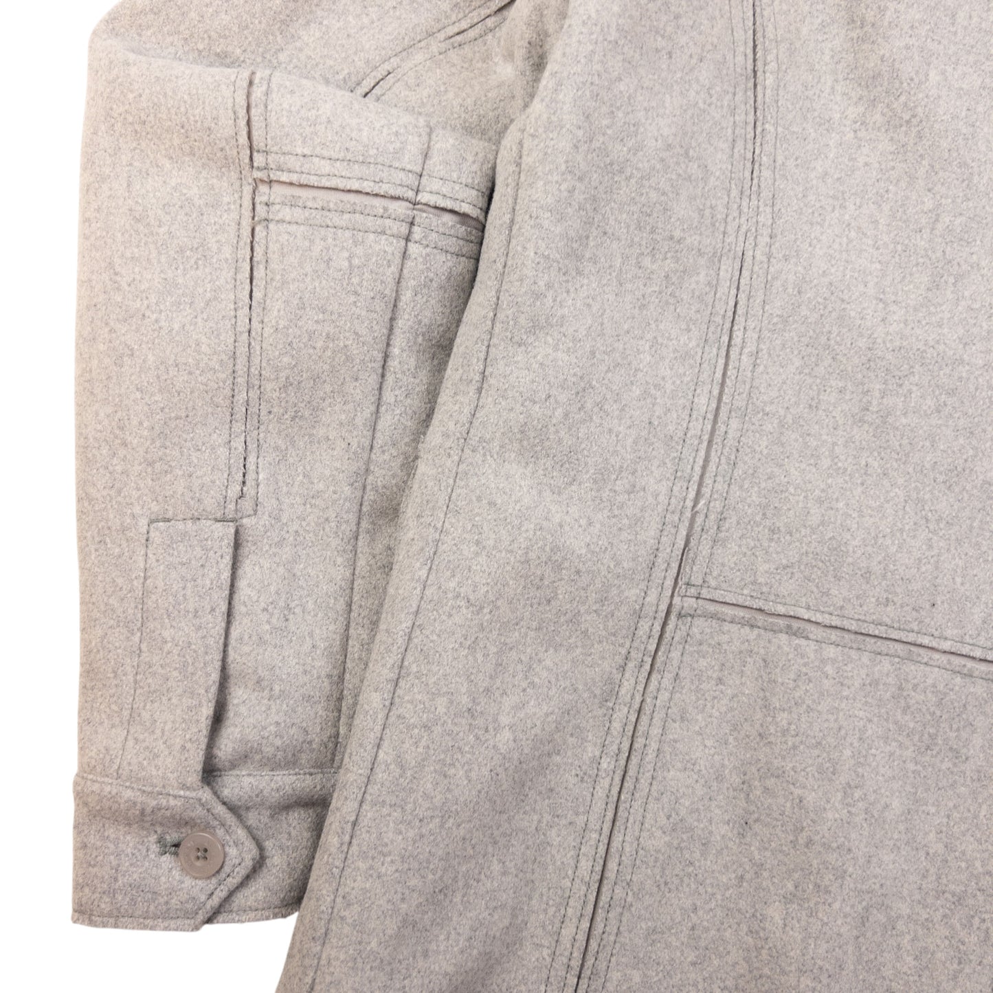 Vintage DKNY Jeans Wool Cargo Jacket Size L