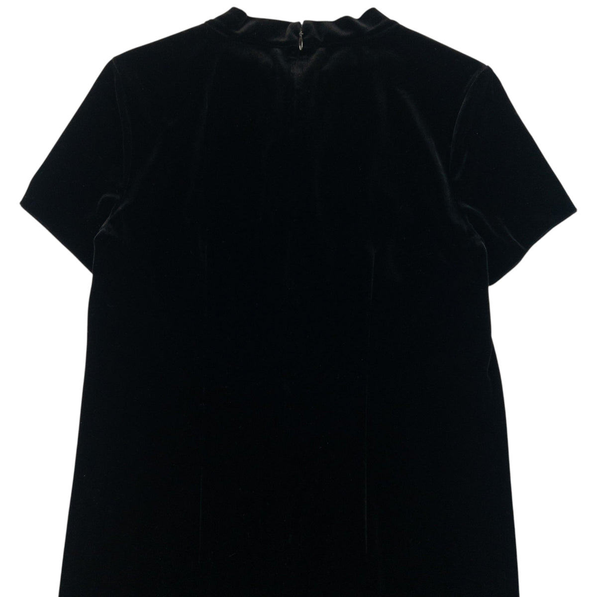 Vintage 90s Balenciaga La Mode Velvet Dress Womens Size S