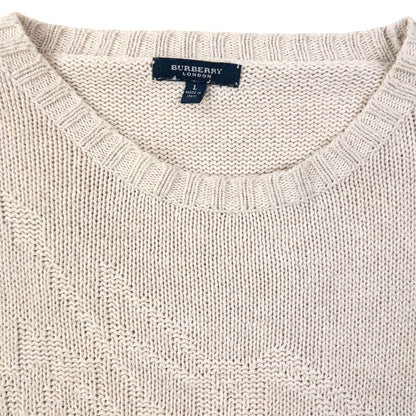 Vintage 2000s Burberry Knit Jumper Size XL