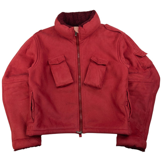 Vintage Maharishi Fleece Lined Cropped Jacket Womens Size M