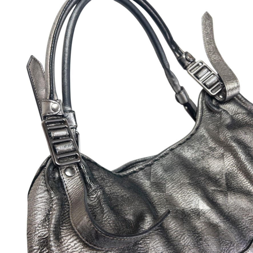 Vintage Burberry Metallic Nova Check Shoulder Bag