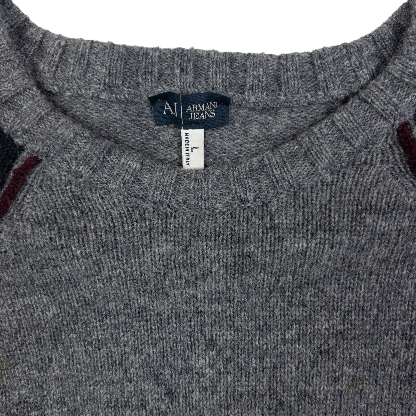 Vintage Armani Jeans Wool Jumper Size M