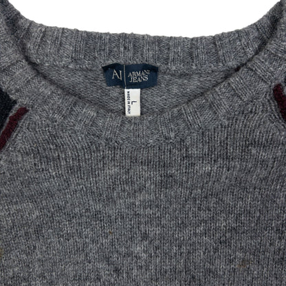 Vintage Armani Jeans Wool Jumper Size M