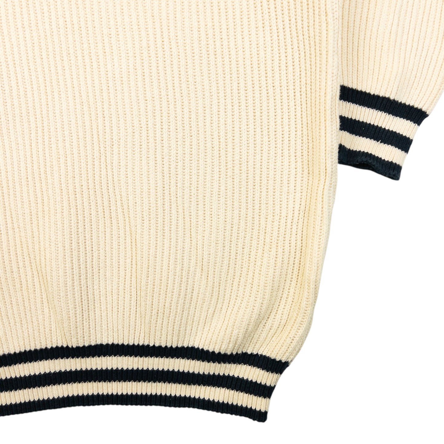 Vintage 90s Burberry Ribbed Knit Jumper Size S