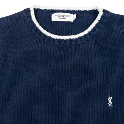 Vintage YSL Yves Saint Laurent Knit Jumper Size L