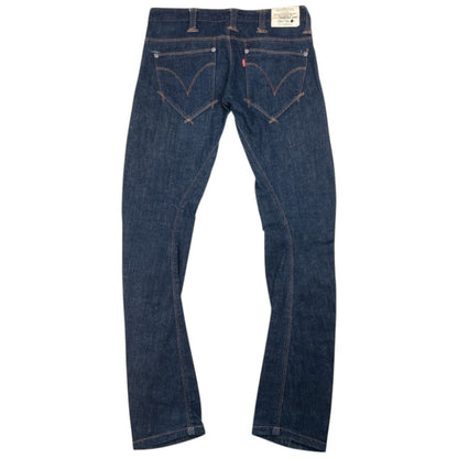 Vintage Levi's Low Rise Curved Leg Denim Jeans Womens Size W30