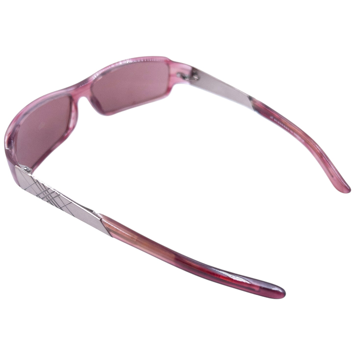 Vintage Burberry Nova Check Embossed Sunglasses