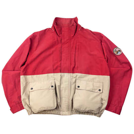 Vintage 90s Polo Sport Ralph Lauren Mountain Zip Up Cargo Jacket Size L