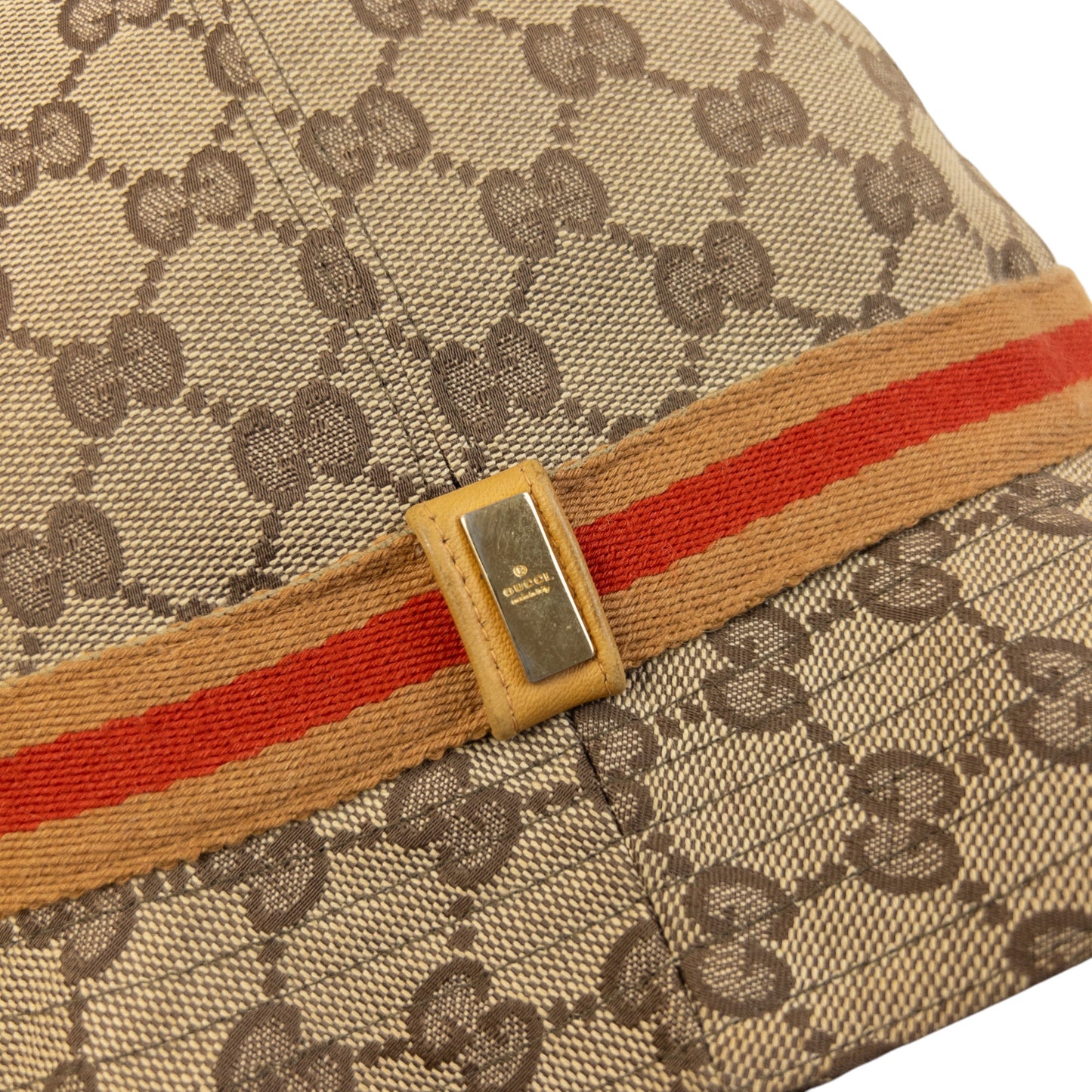 Vintage 2000s Gucci Monogram Bucket Hat Size M