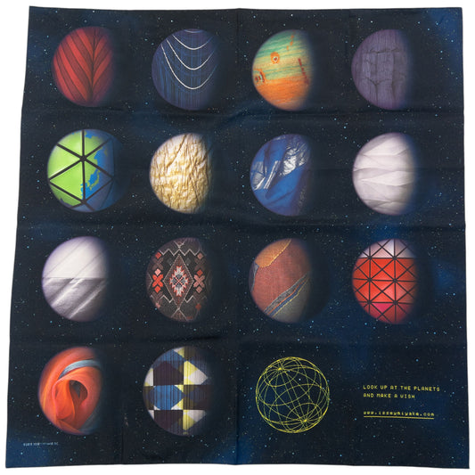 Vintage 2000s Issey Miyake Space Planet Scarf