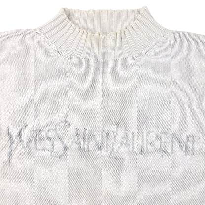 Vintage 2000s YSL Yves Saint Laurent Knit Jumper Size M