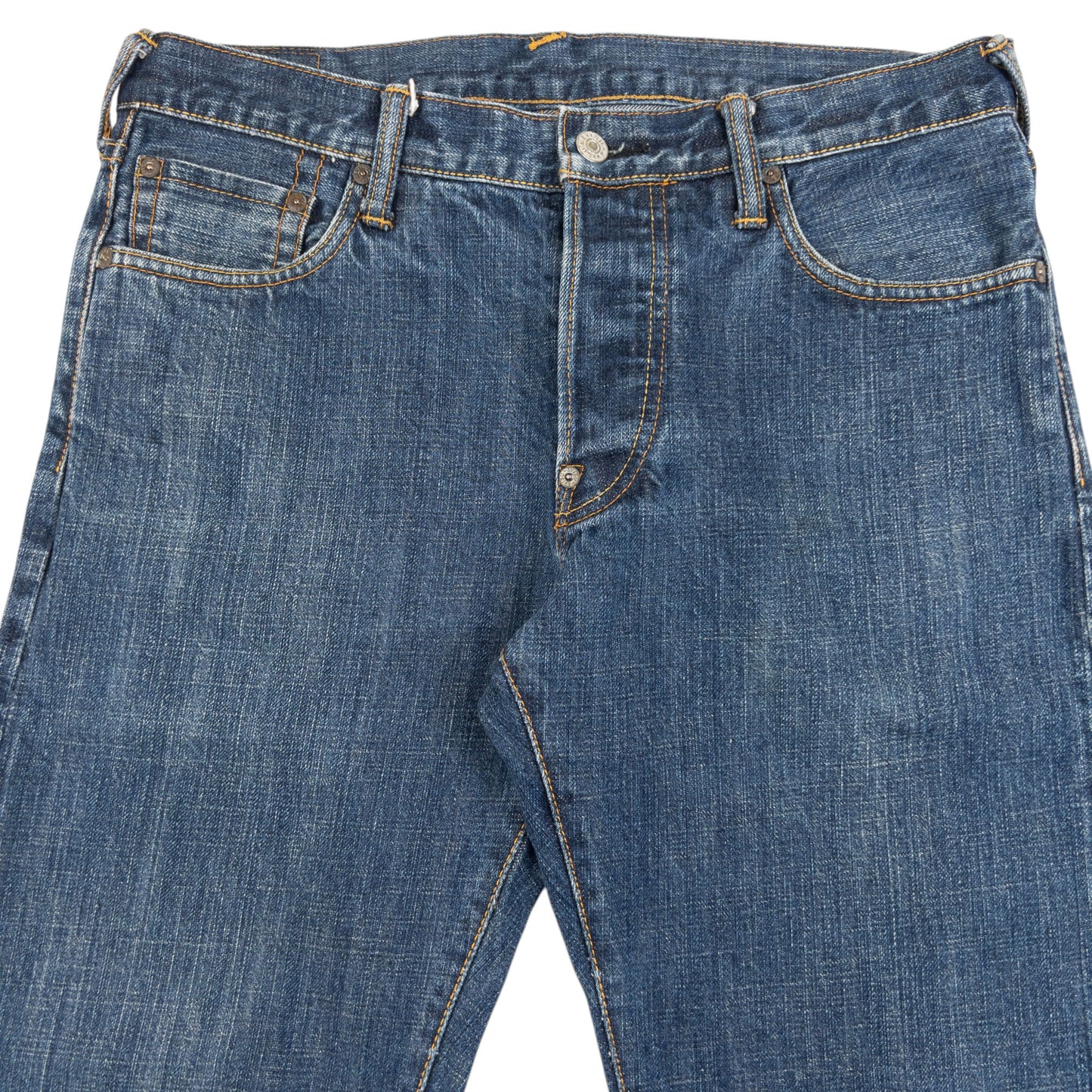 Vintage 2000s Evisu Embroidered Daicock Japanese Denim Jeans Size W32
