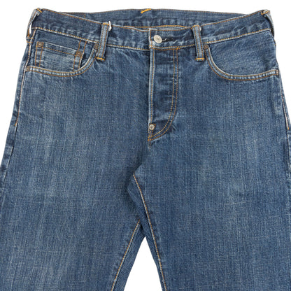 Vintage 2000s Evisu Embroidered Daicock Japanese Denim Jeans Size W32