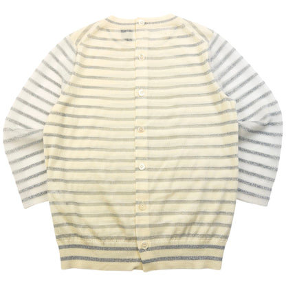 Vintage 2000s Comme Des Garçons Tricot Striped Jumper Womens Size S