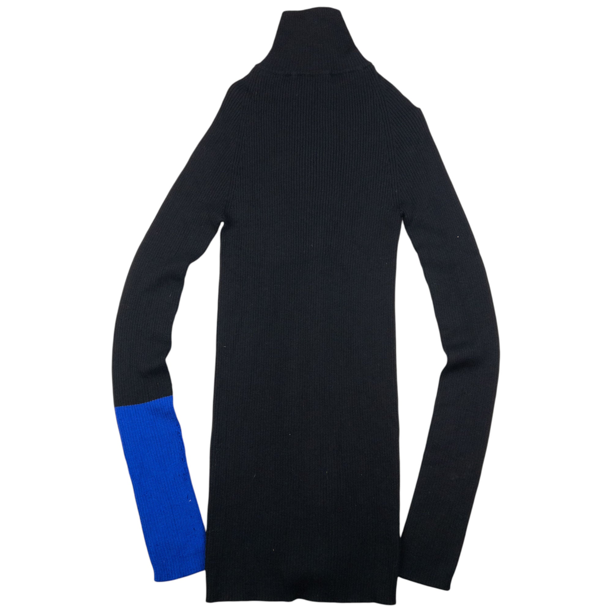 Vintage Yohji Yamamoto Zip Up Ribbed Wool Jumper Womens Size S
