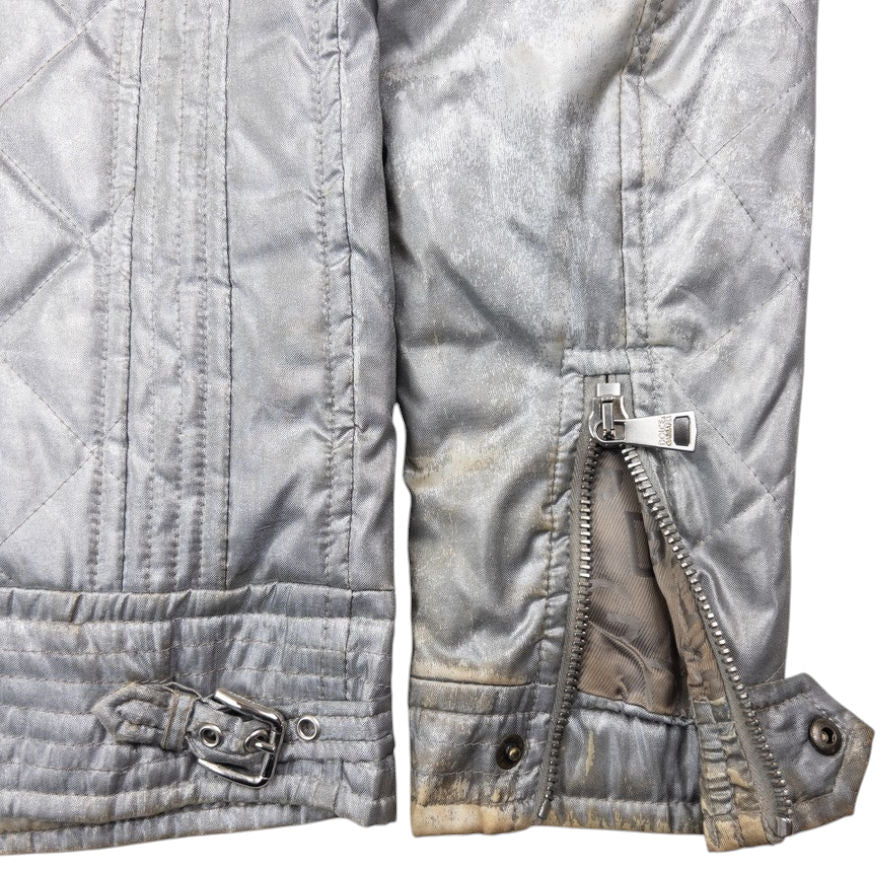 Vintage Dolce & Gabbana Quilted Biker Jacket Size M
