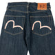 Vintage 2000s Evisu Double Flame Gull Japanese Denim Jeans Size W30