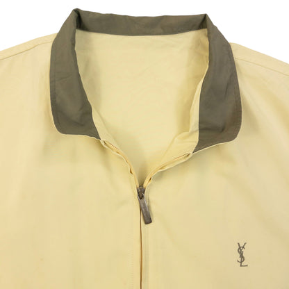 Vintage 90s YSL Yves Saint Laurent Harrington Jacket Size M