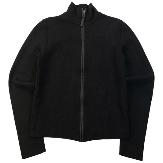 Vintage 2000s Prada Sport Zip Up Wool Jumper Womens Size M