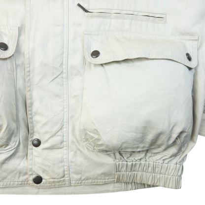 Vintage 90s Burberry Zip Up Jacket Size S