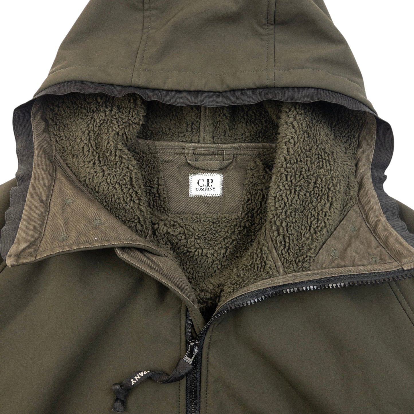 CP Company Fleece Lined Shell Jacket Size L