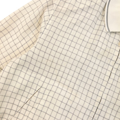 Vintage 90s YSL Yves Saint Laurent Checkered Harrington Jacket Size XS